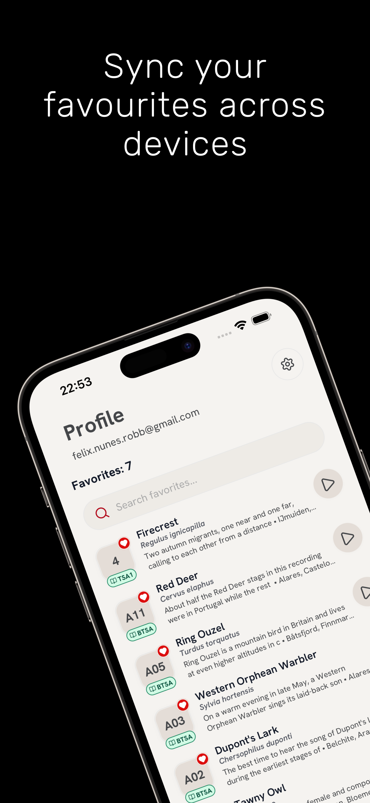 The Sound Approach App - App features
